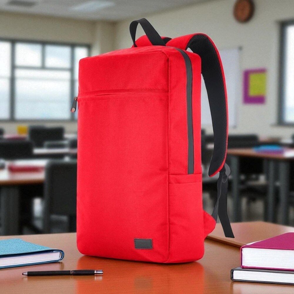 Classone Mila PR-EK102 15,6' Su Geçirmez Kumaş Fermuar Okul Sırt Çantası