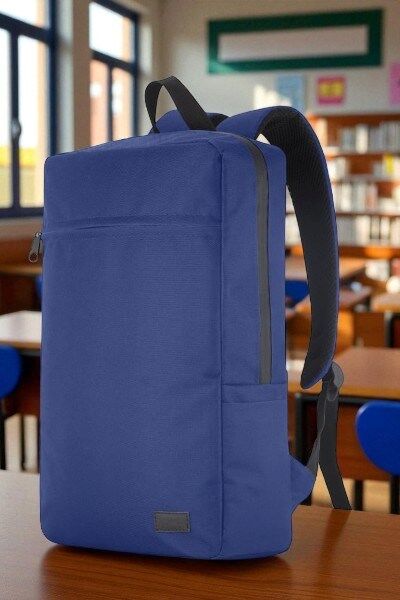 Classone Mila PR-EK101 15,6' Su Geçirmez Kumaş Fermuar  Okul Sırt Çantası