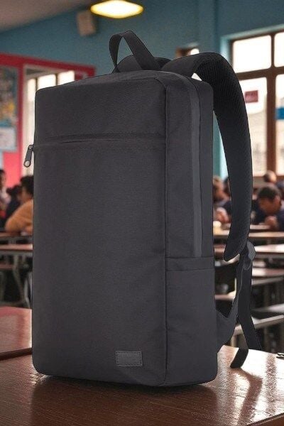 Classone Mila PR-EK100 15,6' Su Geçirmez Kumaş Fermuar  Okul Sırt Çantası