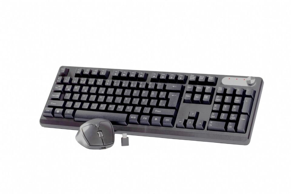 Inca IWS-549U Multimedya Şarj Edilebilir Kablosuz Klavye Mouse Set