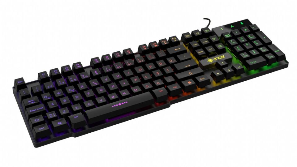 Inca IKG-446 Rainbow Efect Mekanik Hisli Gamer Klavye