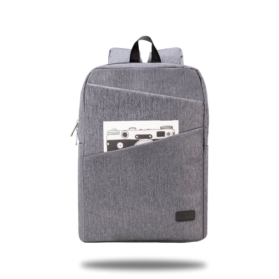 Classone Rovigo BP-RG104 15.6'' Notebook-Laptop Sırt Çantası-Gri