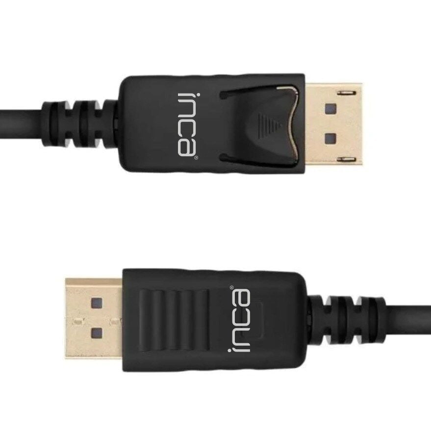Inca IDPD-02TXA Display Port to Display Port 4K Altın Uçlu V2.0 2 Metre Kablo