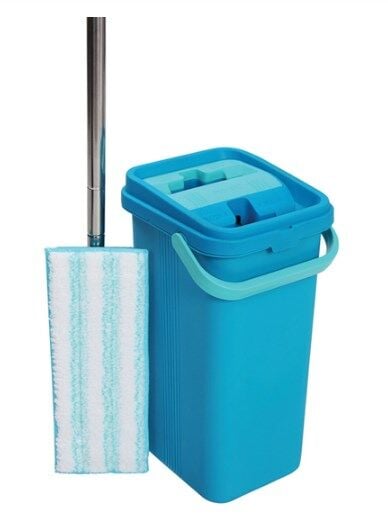 Technow Motek PL-16 Islak Kuru Kullanım  Mikrofiber Palet Mop Temizlik Seti