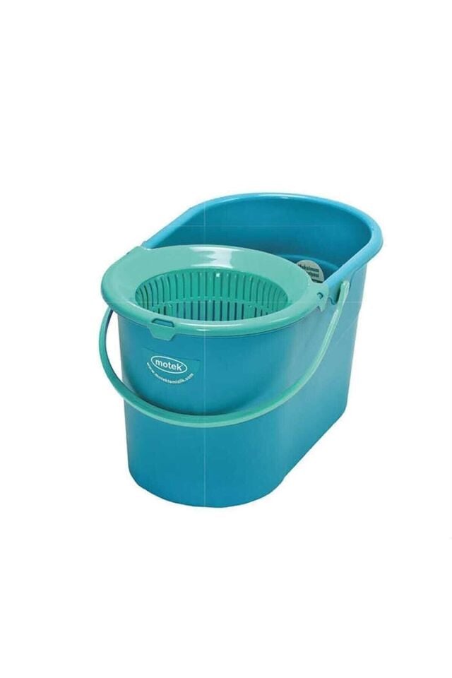 Motek Fix Mop Set Pratik Temizlik Seti Sıkma Sistemli Döner Başlıklı