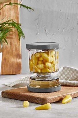 Vip Ahmet VPS-023 Sulu Peynir Zeytin ve Turşu Saklama Kabı 500 ml