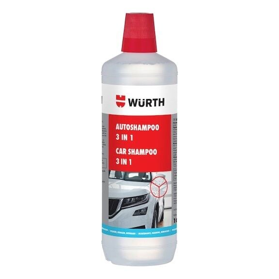 Würth 3 ü 1 Arada 1 Litre(100ML) Araç Yıkama Şampuanı