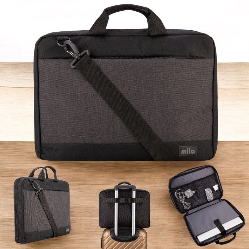 Classone Mila ML-F100 13,14,15.6''Tam Açılabilir Valiz Dizayn Notebook Laptop Çantası