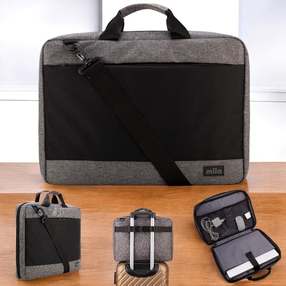 Classone Mila ML-F104 13,14,15.6''Tam Açılabilir Valiz Dizayn Notebook Laptop Çantası