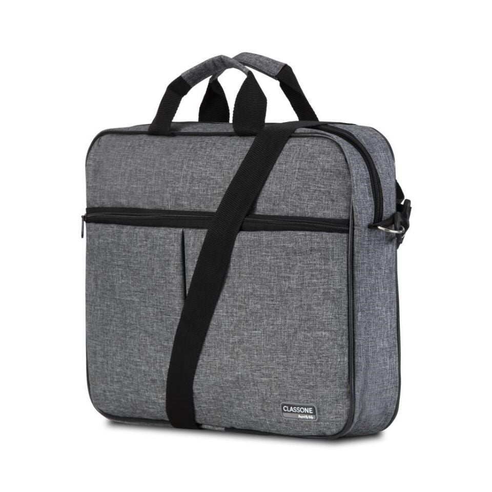 Classone BND304 15,6 inç Notebook Gri Notebook Çantası
