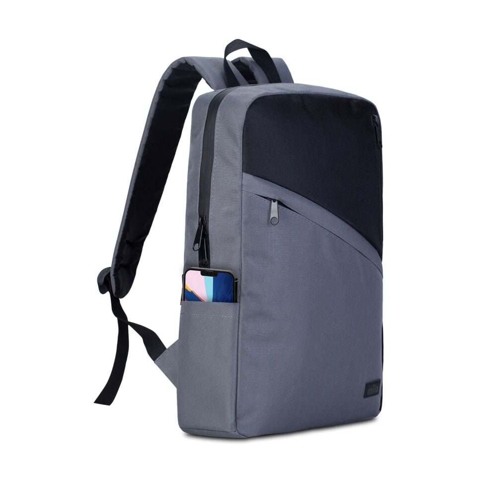 Classone Mila W304 15,6 Inch  Macbook Laptop Sırt Çantası Gri