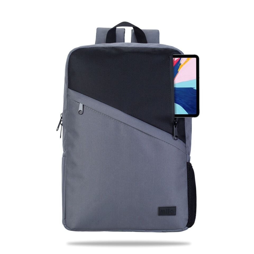 Classone Mila W304 15,6 Inch  Macbook Laptop Sırt Çantası Gri