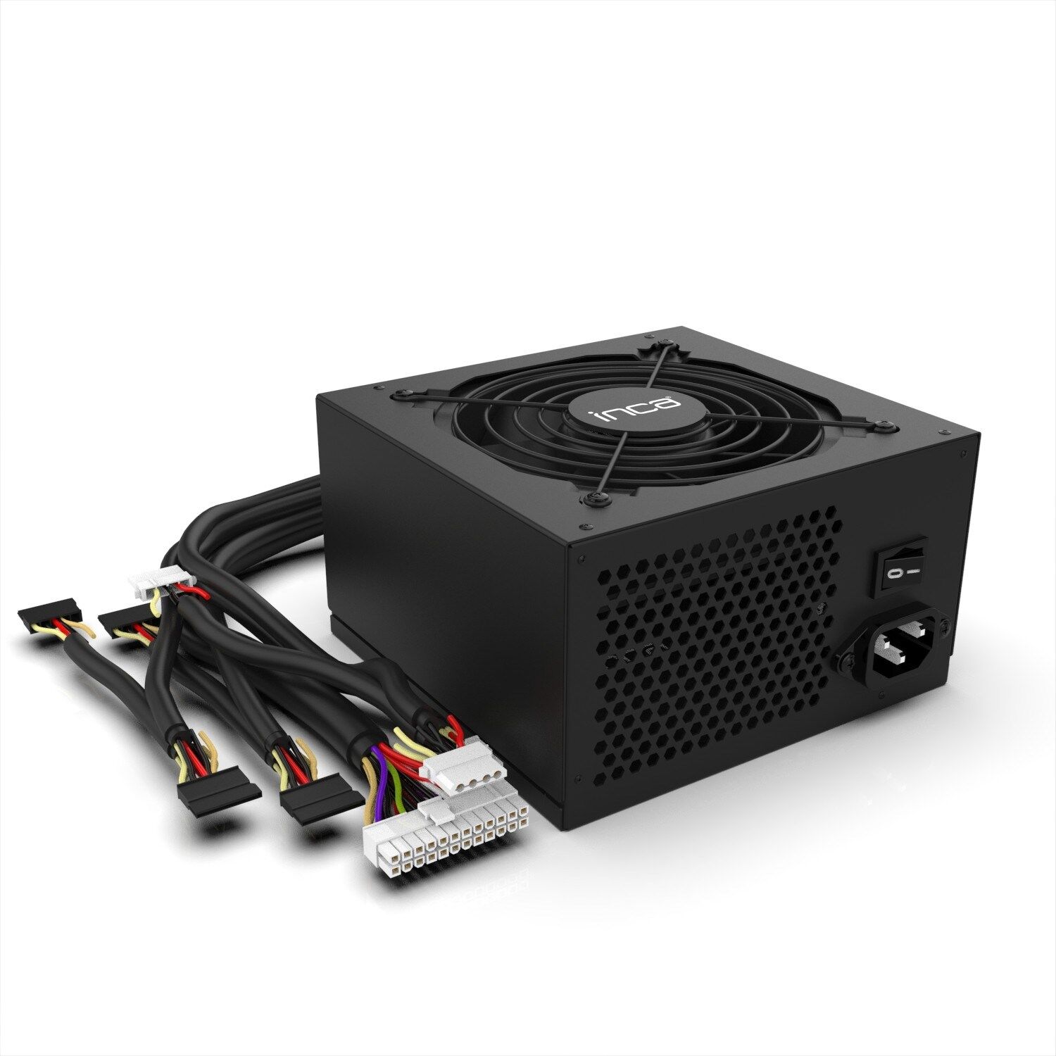 Inca 650W IPS-065P 12cm Fan Aktif PFC 80+ Power Supply
