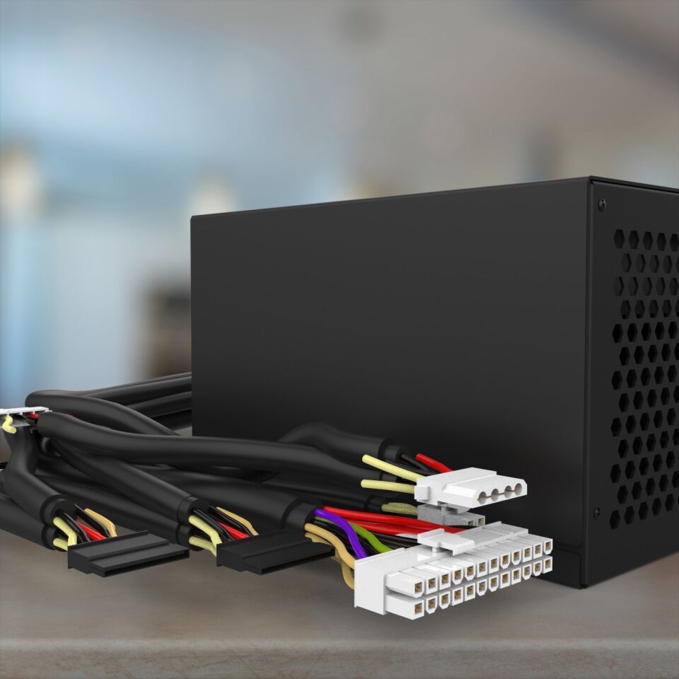 Inca 650W IPS-065P 12cm Fan Aktif PFC 80+ Power Supply