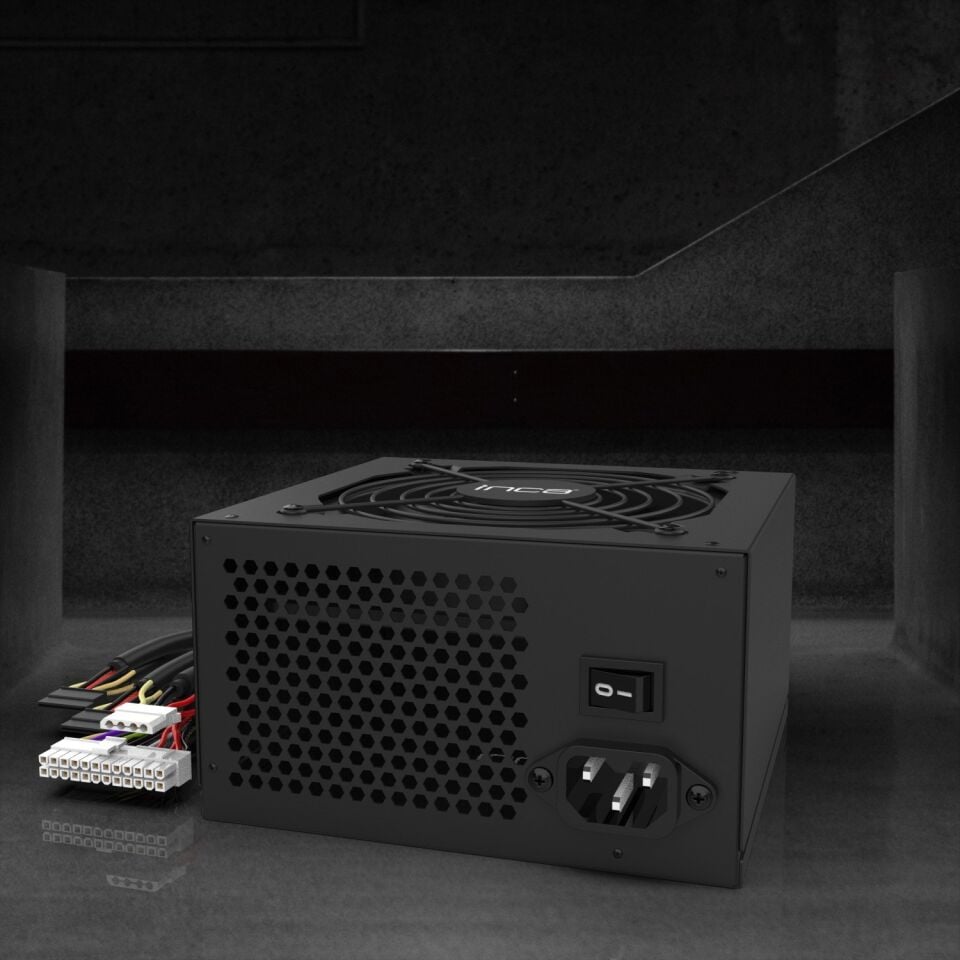 Inca 650W IPS-065P 12cm Fan Aktif PFC 80+ Power Supply