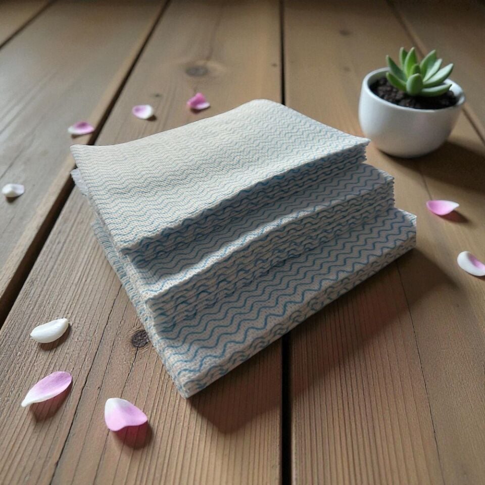 Technow Softtex Profesyonel Süper Emici Hassas Büyük Boy 36x40cm Temizlik Bezi 24'lü