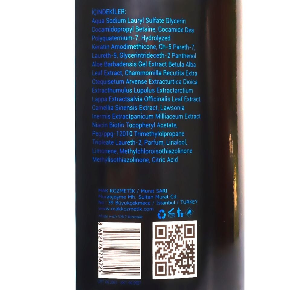 Ms Kalsedon PROFESSSIONAL Pro Keratin,Silk Hacim Dolgunluk  Şampuan 750ml
