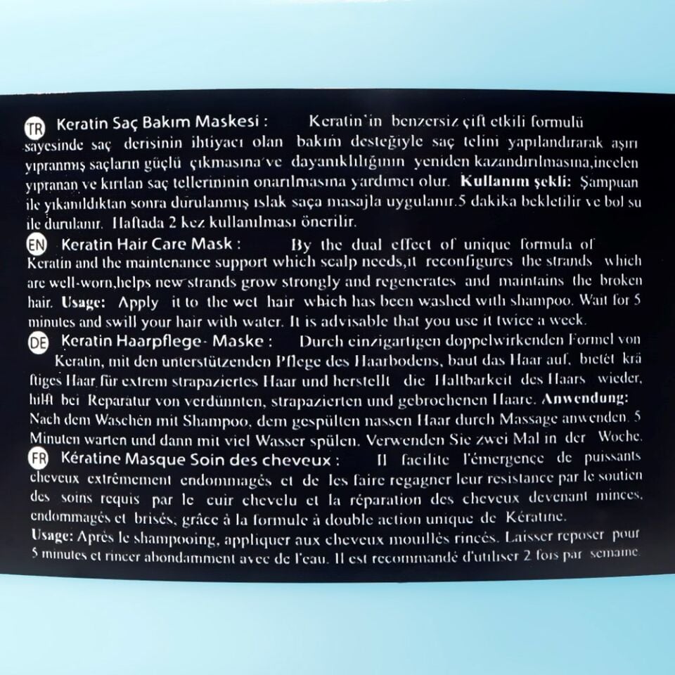 Technow Kalsedon Protein Pro Keratin + Silk Saç Bakım Maskesi