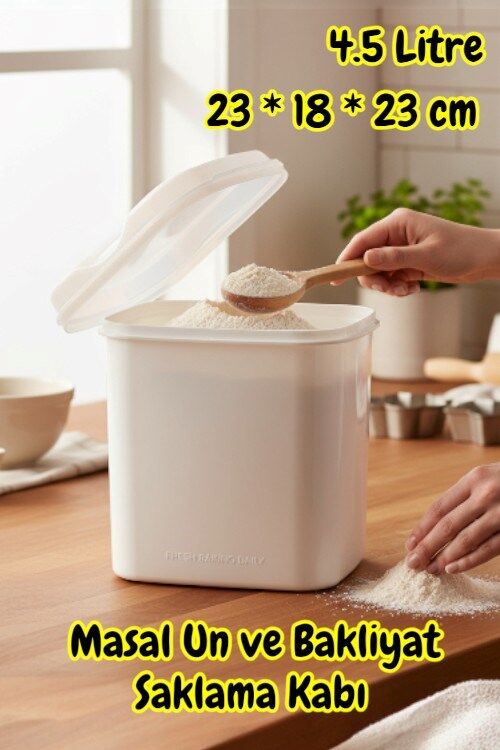 Vip Ahmet VP-033 Masal 4500ml 4.5 Litre Saklama Kabı