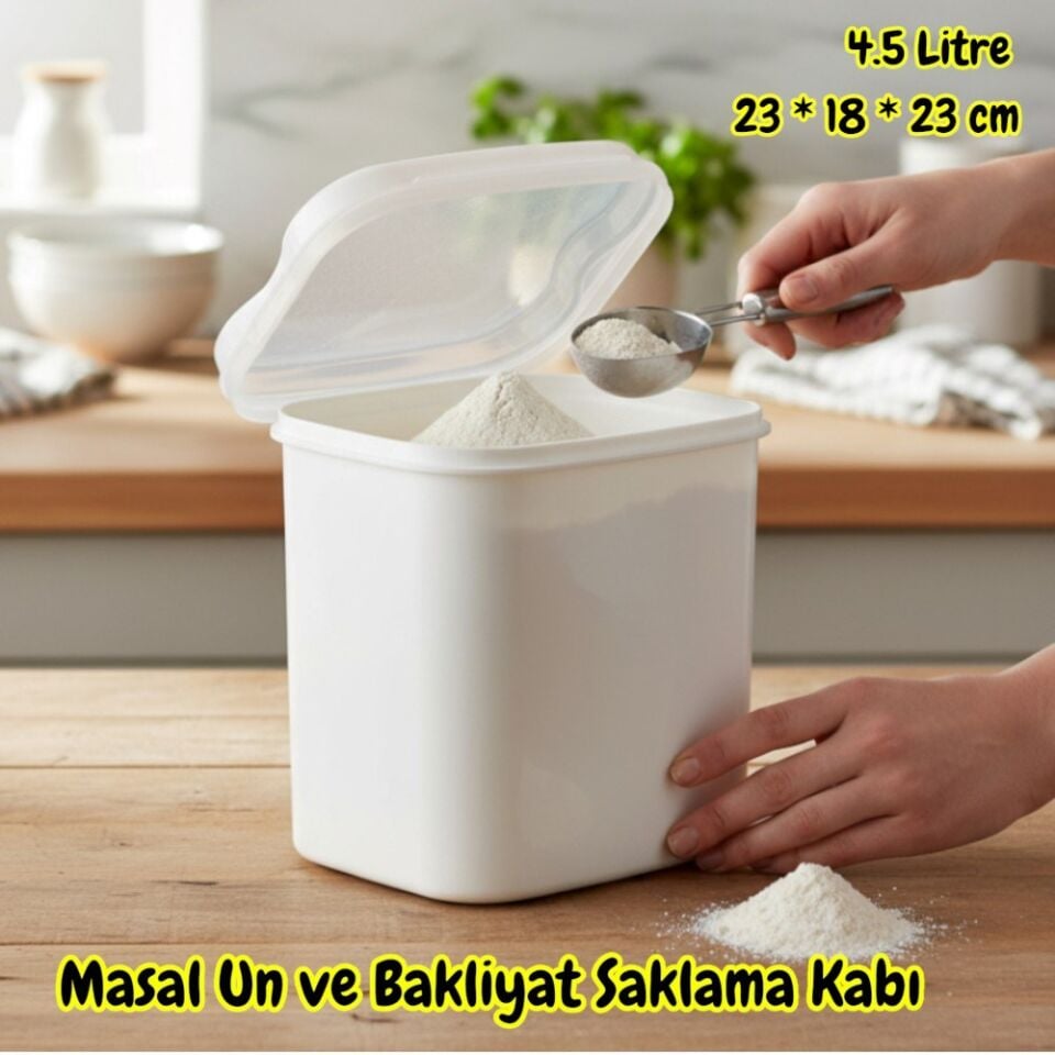 Vip Ahmet VP-033 Masal 4500ml 4.5 Litre Saklama Kabı