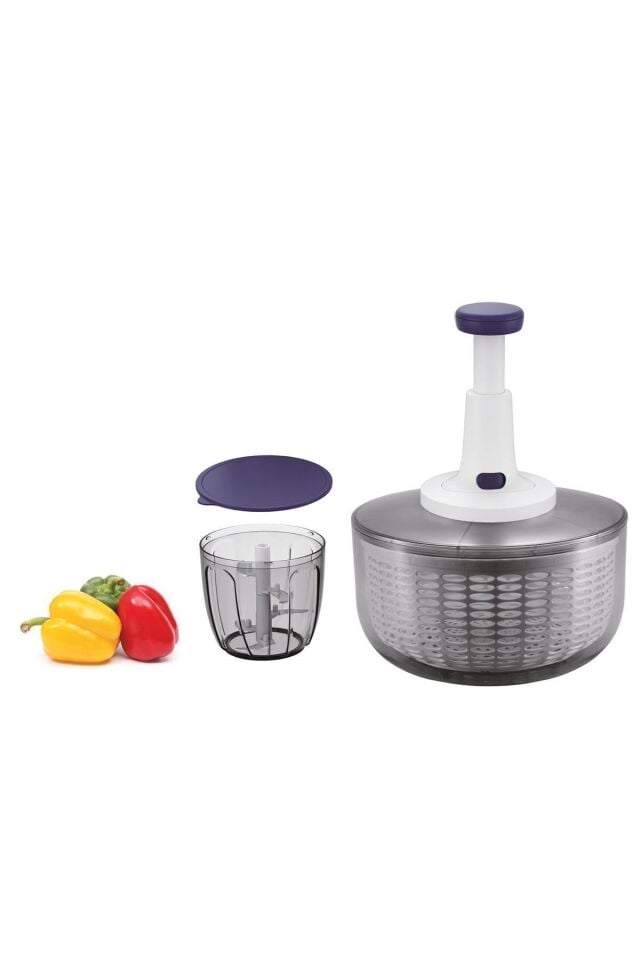 Technow Vip Ahmet VP-907 900 ml Chef Rondo & 6 Litre Salata Kurutucu