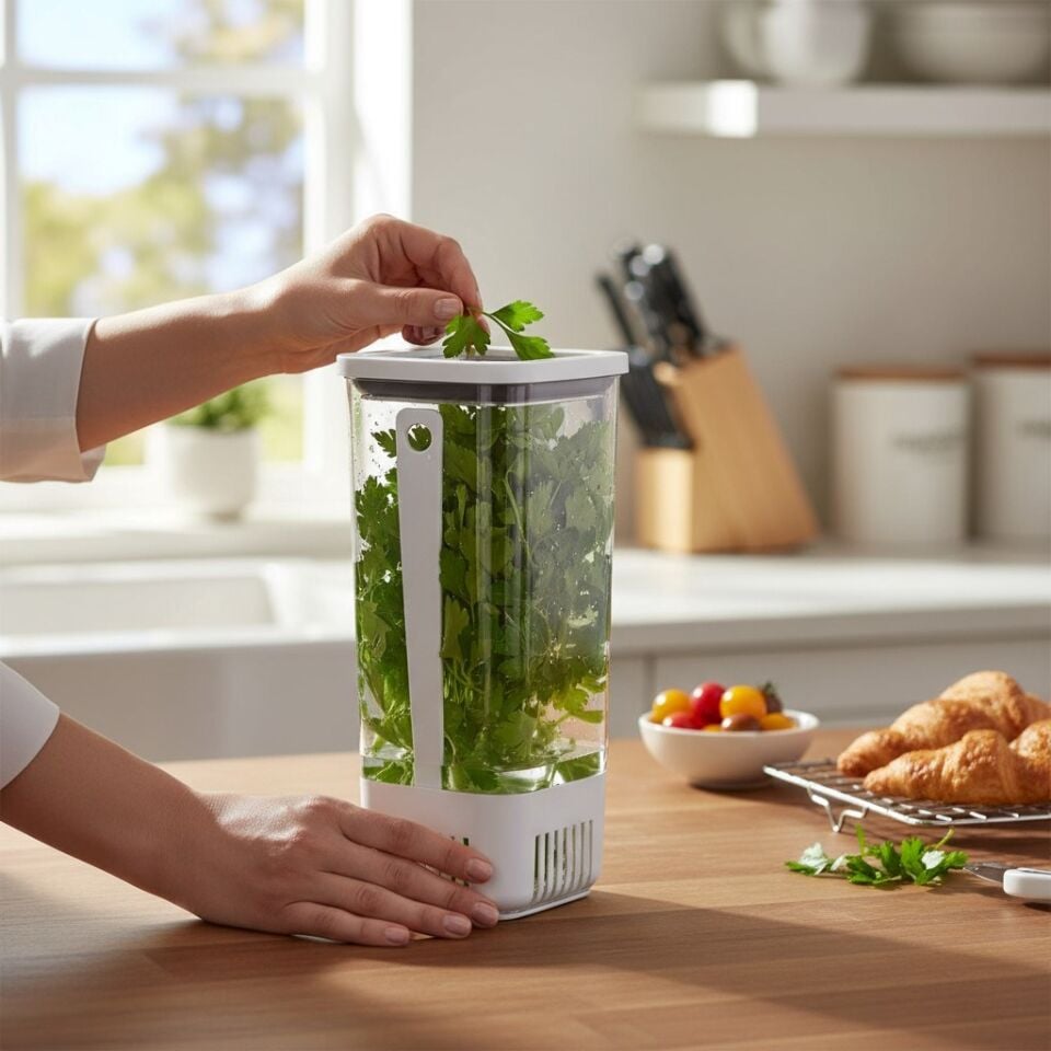 Technow Vip Ahmet VP-007 Suda Yeşillik Saklama Kabı 1.7 Litre