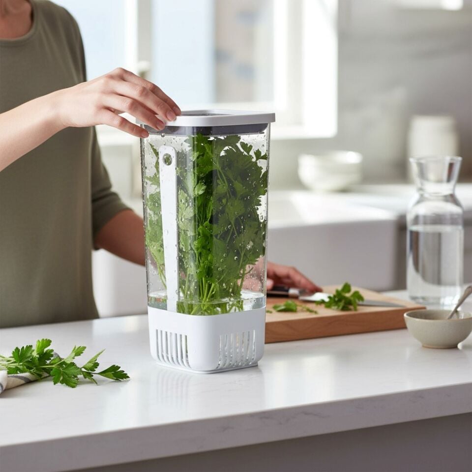 Technow Vip Ahmet VP-007 Suda Yeşillik Saklama Kabı 1.7 Litre