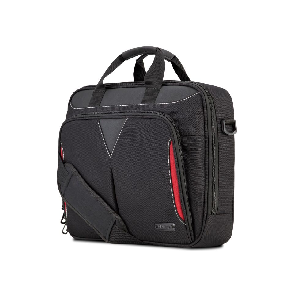 Classone Taranto Serisi VP3400 14 inch WTXpro Su Geçirmez Laptop El Çantası Siyah