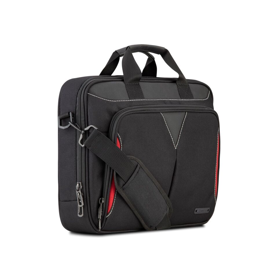 Classone Taranto Serisi VP3400 14 inch WTXpro Su Geçirmez Laptop El Çantası Siyah