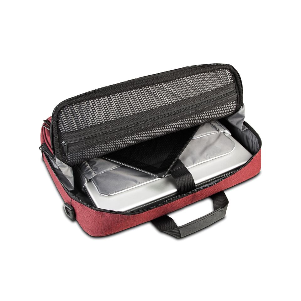 Classone Taranto Serisi VP3405 14 inch WTXpro Su Geçirmez Kumaş Laptop El Çantası -Bordo