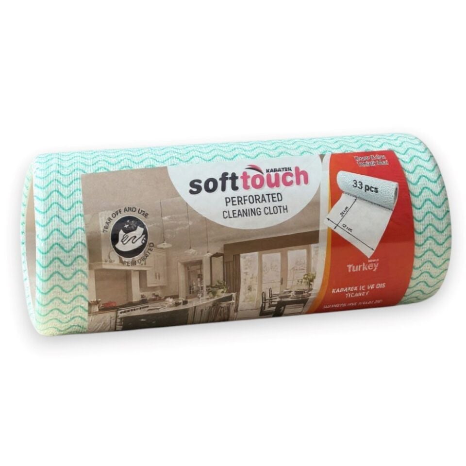 Technow Softtex 33 Yaprak Kopar Kullan Rulo Hassas Temizlik Bezi 27x30cm