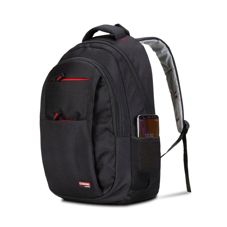 Classone BP-L300 Siena Serisi WTXpro Su Geçirmez Kumaş 15,6'' Uyumlu Laptop, Notebook Çantası