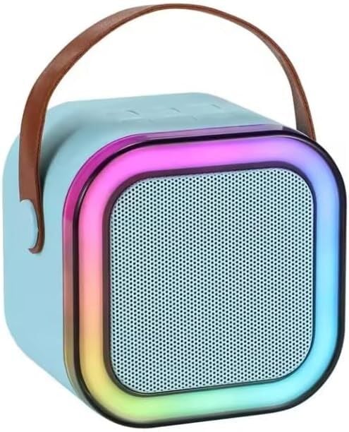 Technow Colorful Karaoke Sound System K12 Kablosuz Mikrofonlu Taşınabilir Müzik Kutusu