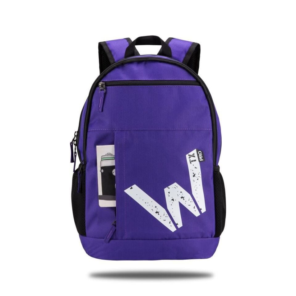 Classone BP-WTX103 Energy Serisi 15.6''Su Geçirmez Kumaş Laptop, Notebook Sırt Çantası Mor