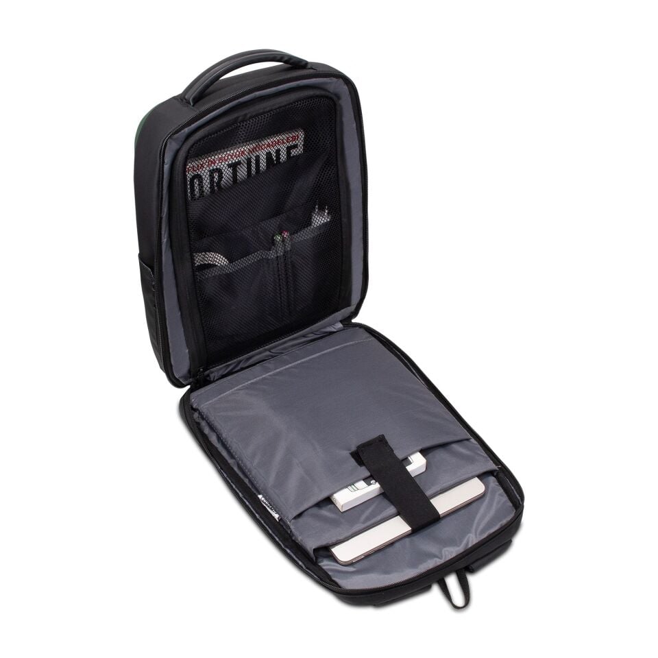 Classone GA-0017 Gauntlet Sert Kabuk Serisi 15.6 inch WTX Pro Su Geçirmez Kumaş Laptop Çantası Yeşil