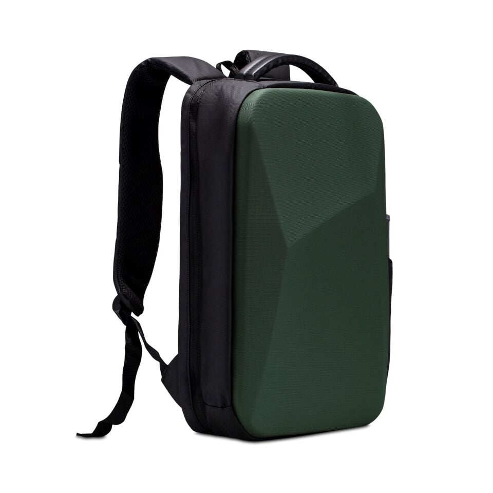 Classone GA-0017 Gauntlet Sert Kabuk Serisi 15.6 inch WTX Pro Su Geçirmez Kumaş Laptop Çantası Yeşil