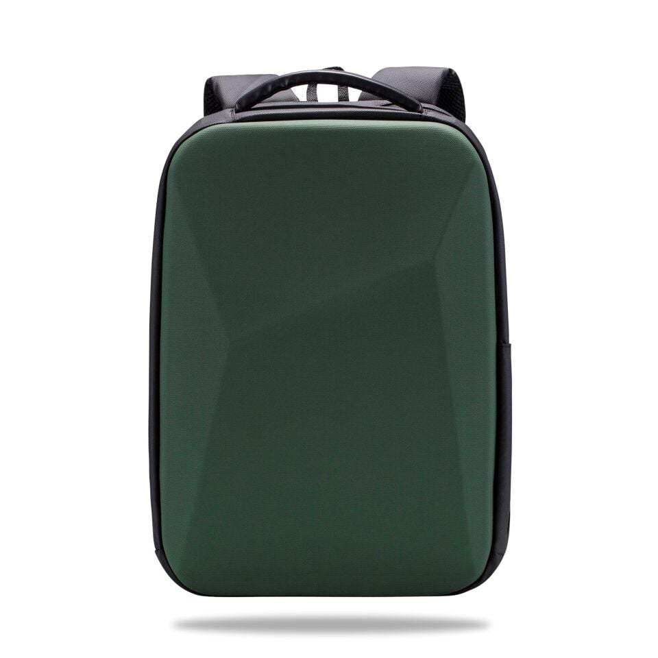 Classone GA-0017 Gauntlet Sert Kabuk Serisi 15.6 inch WTX Pro Su Geçirmez Kumaş Laptop Çantası Yeşil