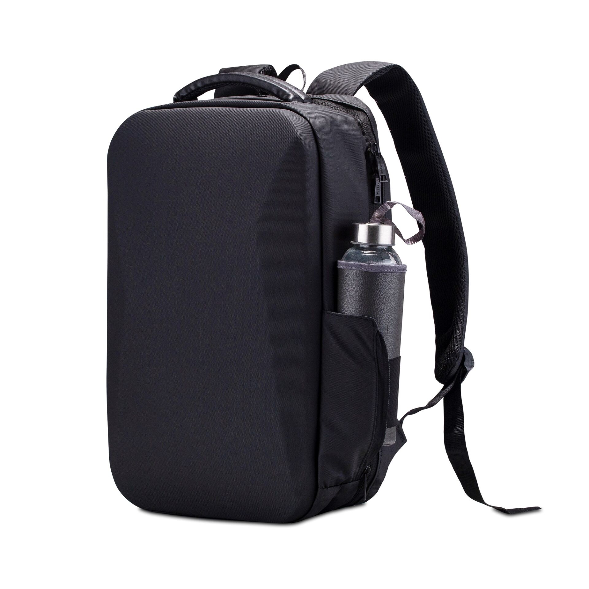 Classone GA-0010 Gauntlet Sert Kabuk Serisi 15.6 inch WTX Pro Su Geçirmez Kumaş Laptop Çantası Siyah