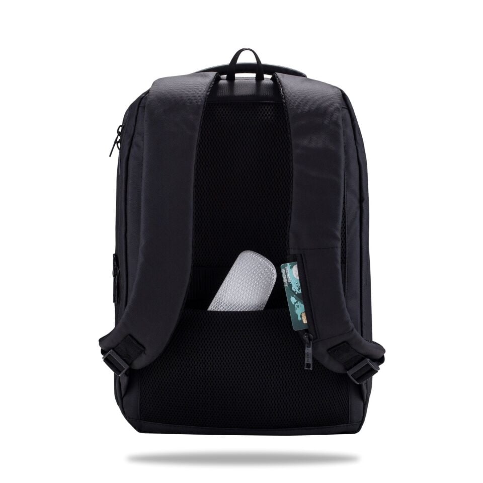 Classone GA-0010 Gauntlet Sert Kabuk Serisi 15.6 inch WTX Pro Su Geçirmez Kumaş Laptop Çantası Siyah