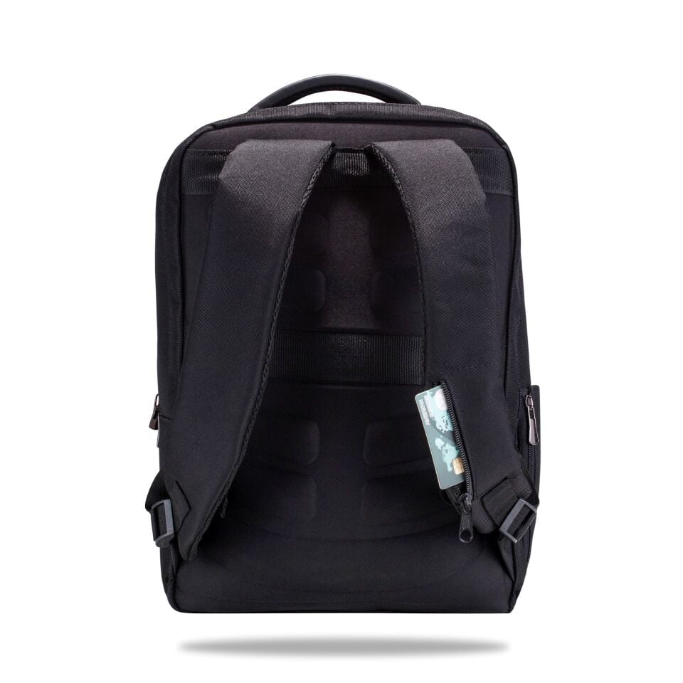 Classone BP-BS100 Business VIP B1 - Serisi 15.6' WTX Pro Su Geçirmez Kumaş Laptop Sırt Çantası-Siyah