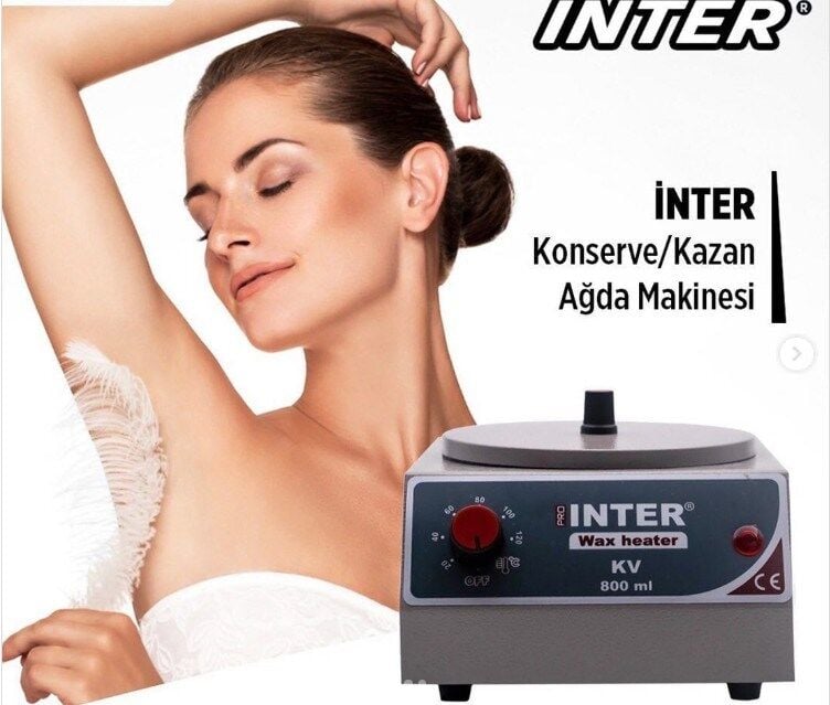 Technow İnter Metal Gövde  Konserve Kavanoz Ağda Isıtıcı 800ML