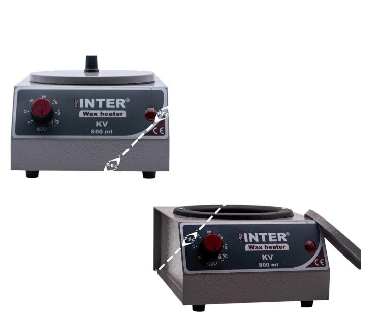 Technow İnter Metal Gövde  Konserve Kavanoz Ağda Isıtıcı 800ML