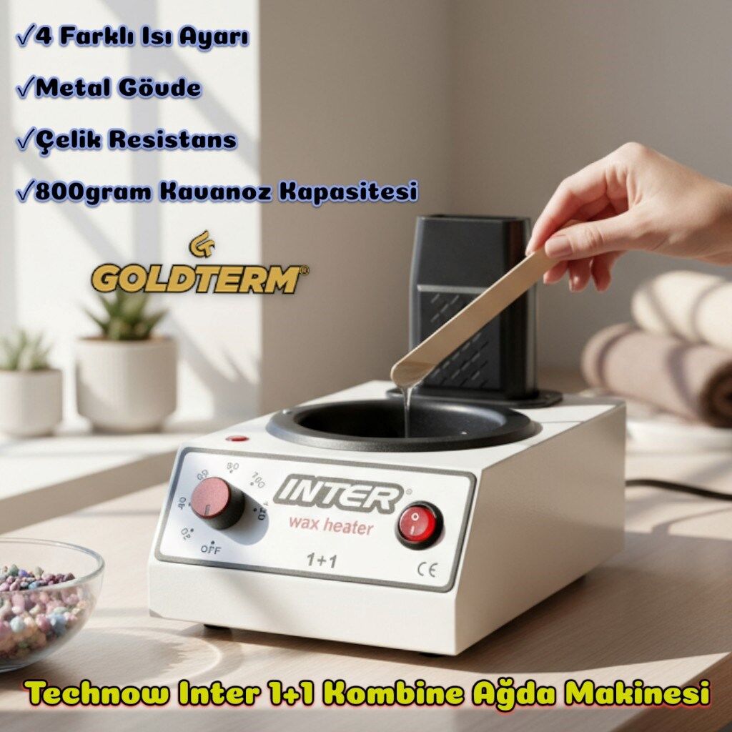 Technow Inter 1+1 Kombine Ağda Makinesi