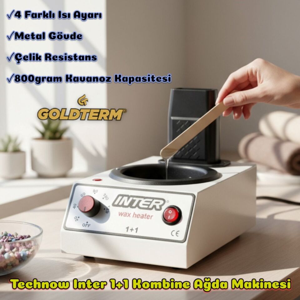 Technow Inter 1+1 Kombine Ağda Makinesi