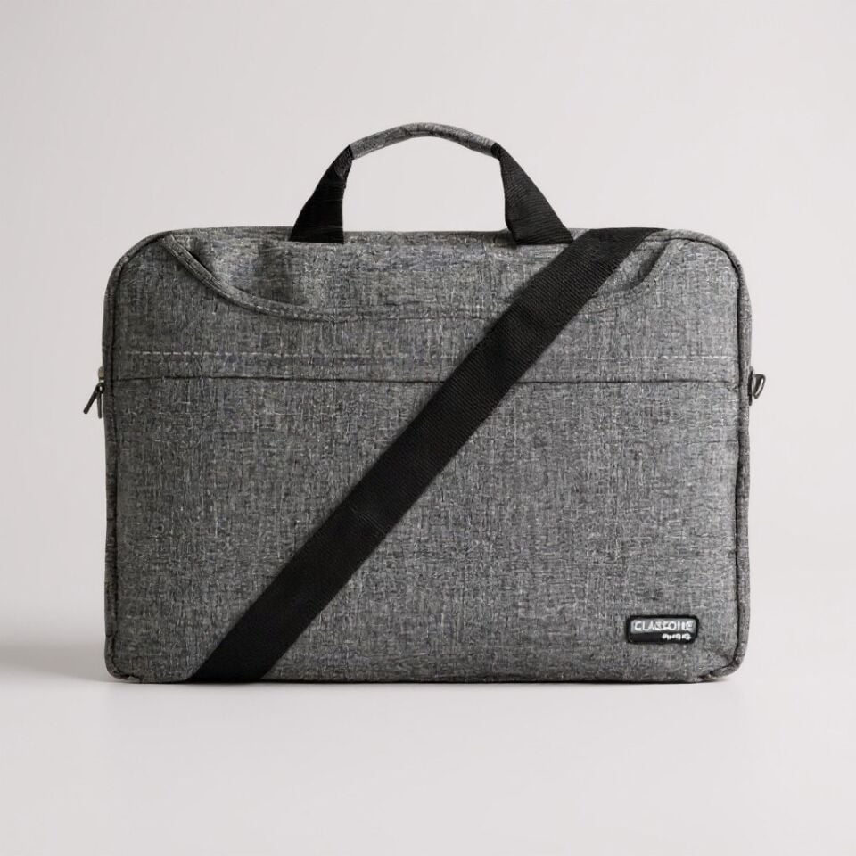 Classone TL2564 15,6''Notebook El Çantası-Gri + Kablosuz Mouse