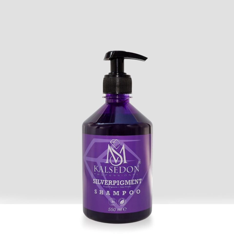 Ms Kalsedon PRO Silverpigment Mor Canlılık Dolgunluk Şampuanı 550ML