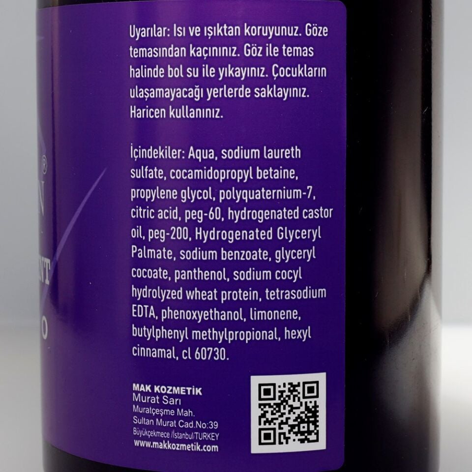 Ms Kalsedon PRO Silverpigment Mor Canlılık Dolgunluk Şampuanı 550ML