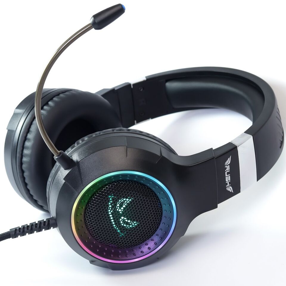 Rush Ace Rhx55 7.1 Surround Titreşimli Rgb Modlu Mikrofonlu Oyuncu Gaming Kulaklık