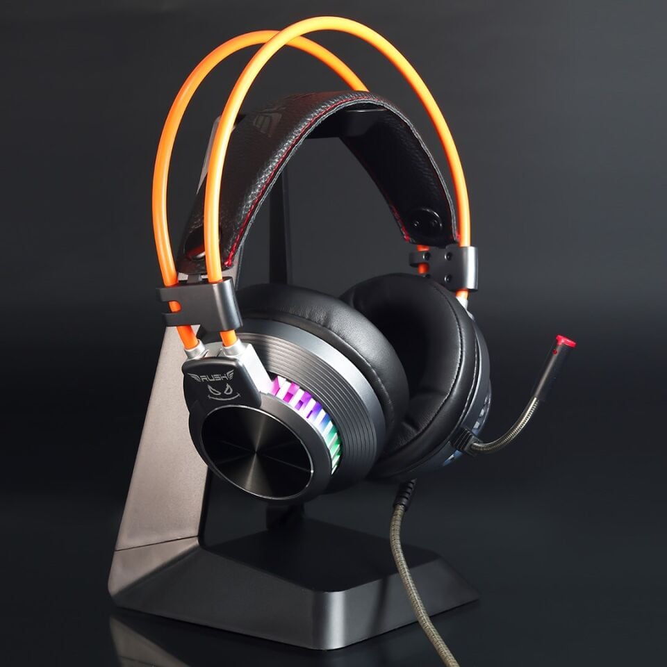Rush RHX52 Magic USB 7.1 Surround RGB Oyuncu Kulaklığı