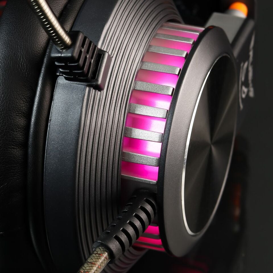 Rush RHX52 Magic USB 7.1 Surround RGB Oyuncu Kulaklığı